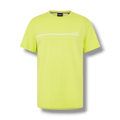HUGO BOSS STORM T-SHIRT & SWIM SET LIME GREEN & BLACK