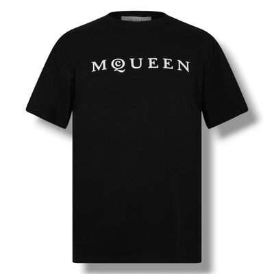 ALEXANDER MCQUEEN LOGO T-SHIRT BLACK