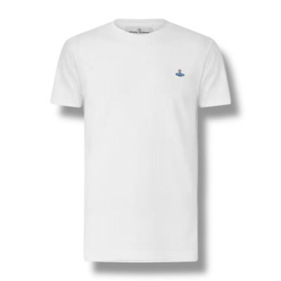 VIVIENNE WESTWOOD SMALL ORB T SHIRT WHITE