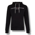 TOMMY HILFIGER LOGO OTTH HOODIE BLACK
