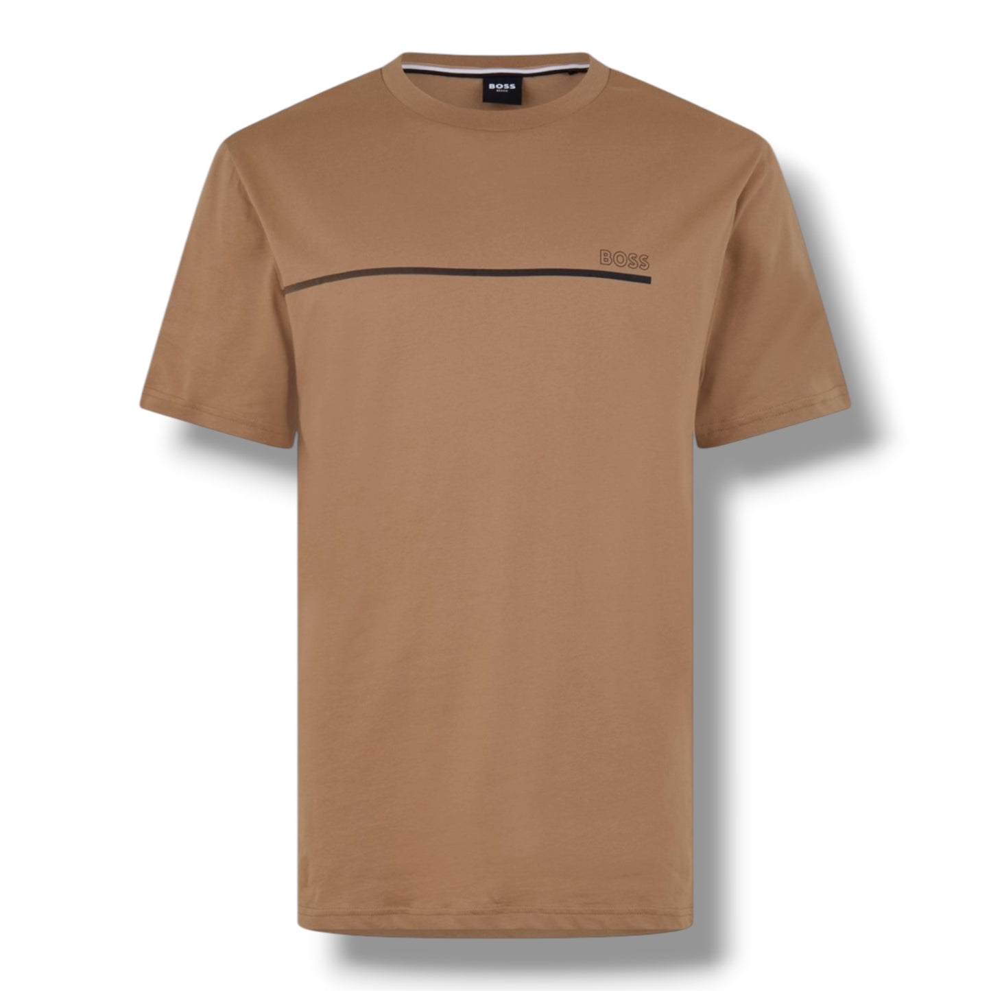 HUGO BOSS STORM T-SHIRT & SWIM SET CAMEL BEIGE