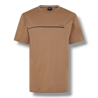 HUGO BOSS STORM T-SHIRT & SWIM SET CAMEL BEIGE