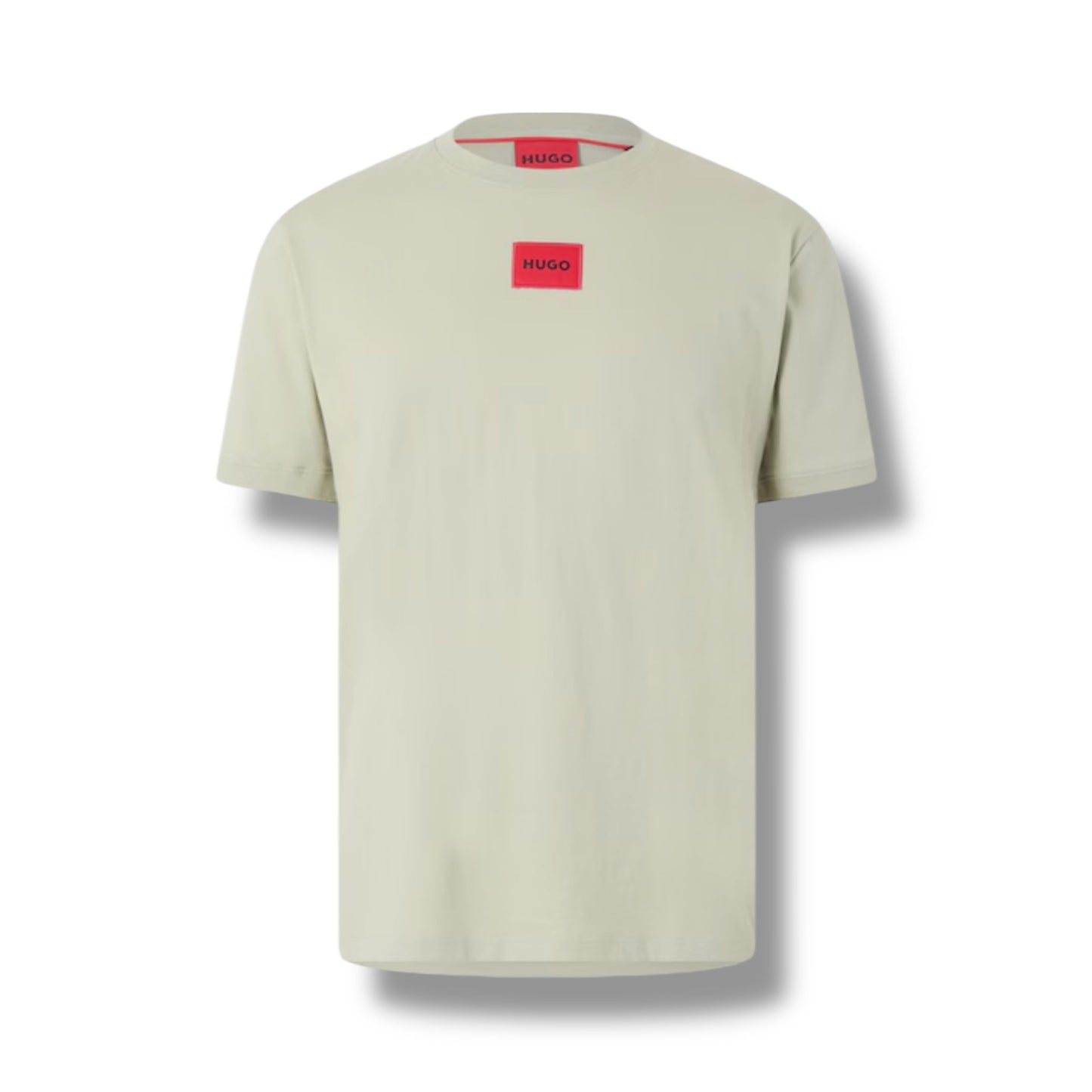 HUGO BOSS HUGO RED PATCH T-SHIRT & JERSEY SHORTS SET GREEN