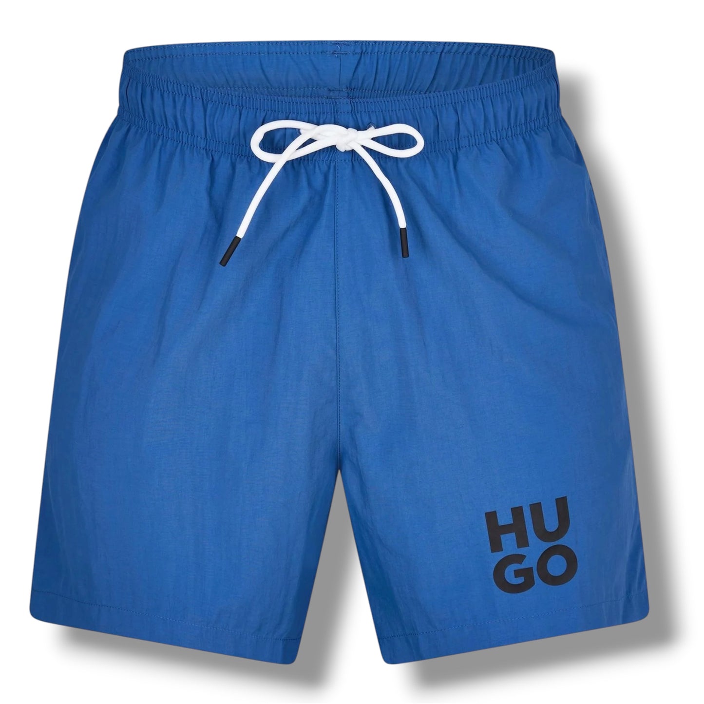 HUGO ICE LOLLY T-SHIRT & SWIM SHORTS COMBO BLACK & BLUE
