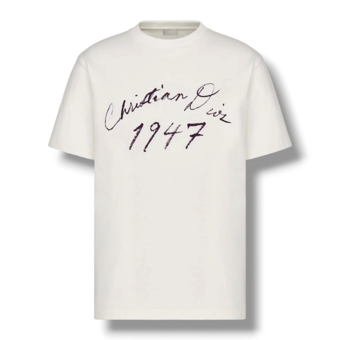 DIOR 1947 HANDWRITTEN T-SHIRT WHITE