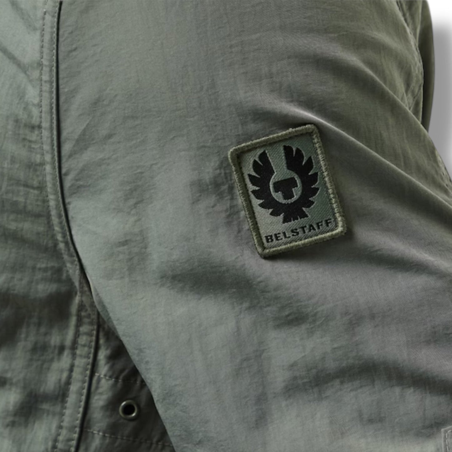BELSTAFF MENS OVERSHIRT SAGE GREEN