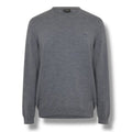 HUGO BOSS THIN KNIT SWEATER GREY