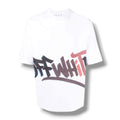 OFF WHITE GRAFFITI WRAP LOGO T-SHIRT WHITE