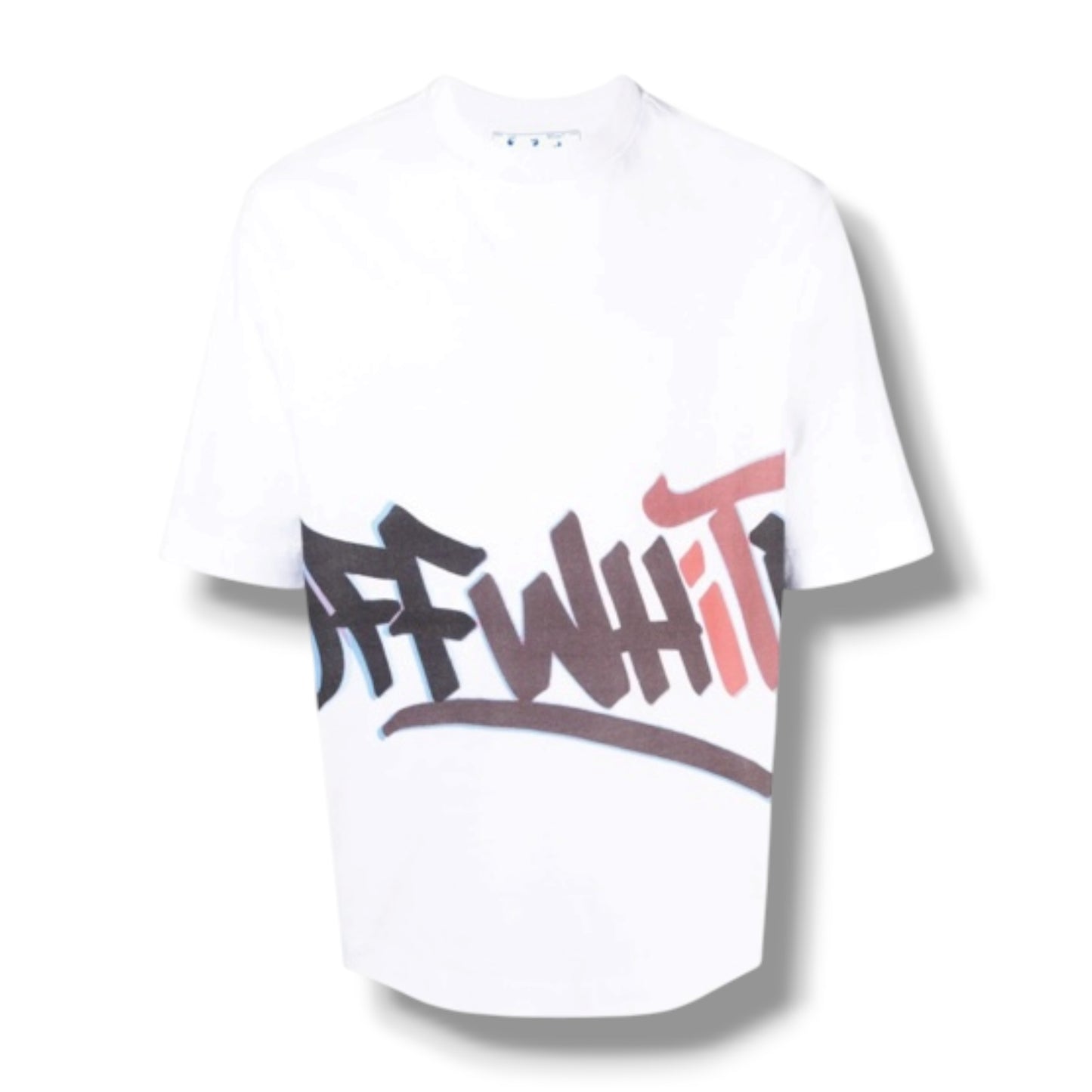 OFF WHITE GRAFFITI WRAP LOGO T-SHIRT WHITE