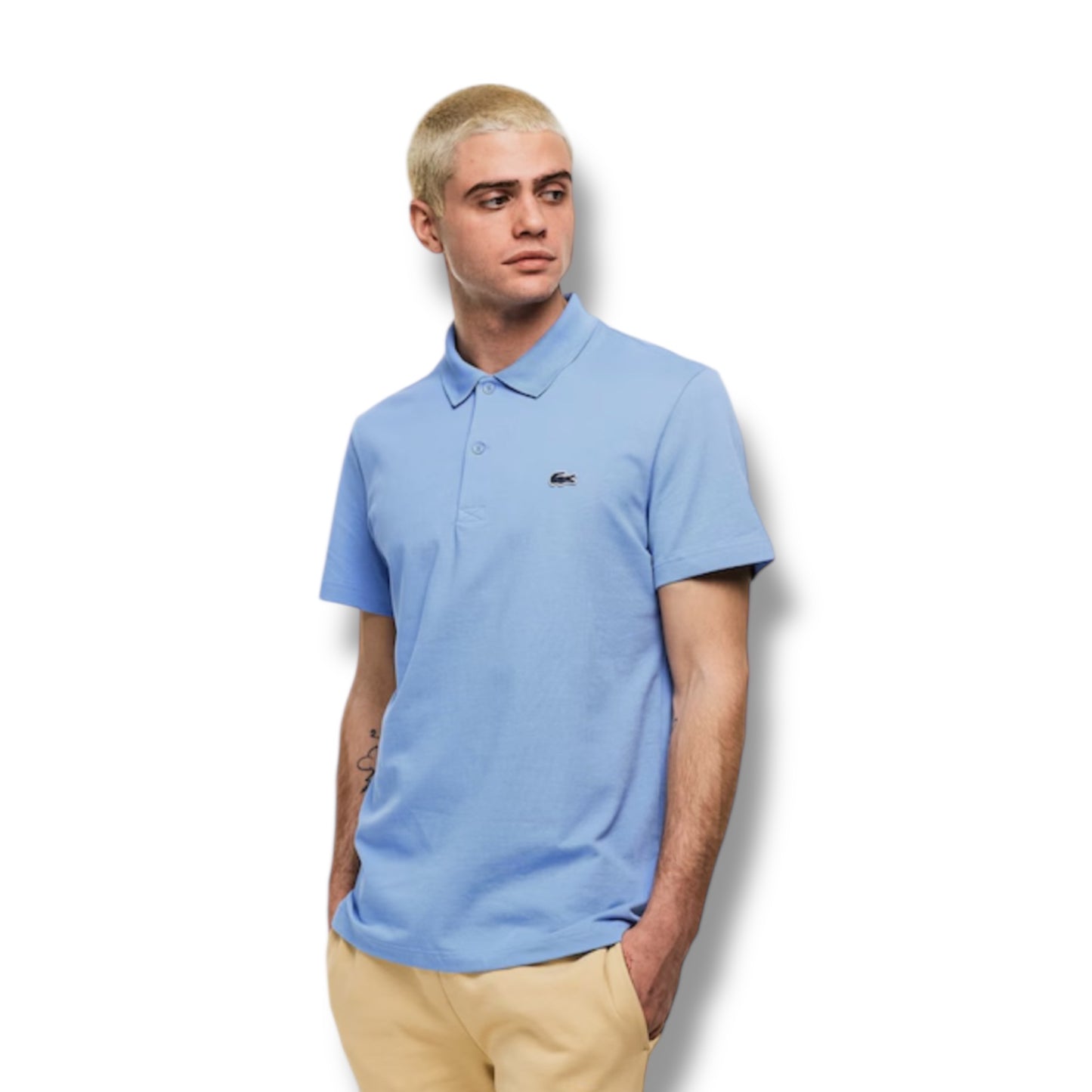 LACOSTE POLO SHIRT LIGHT BLUE