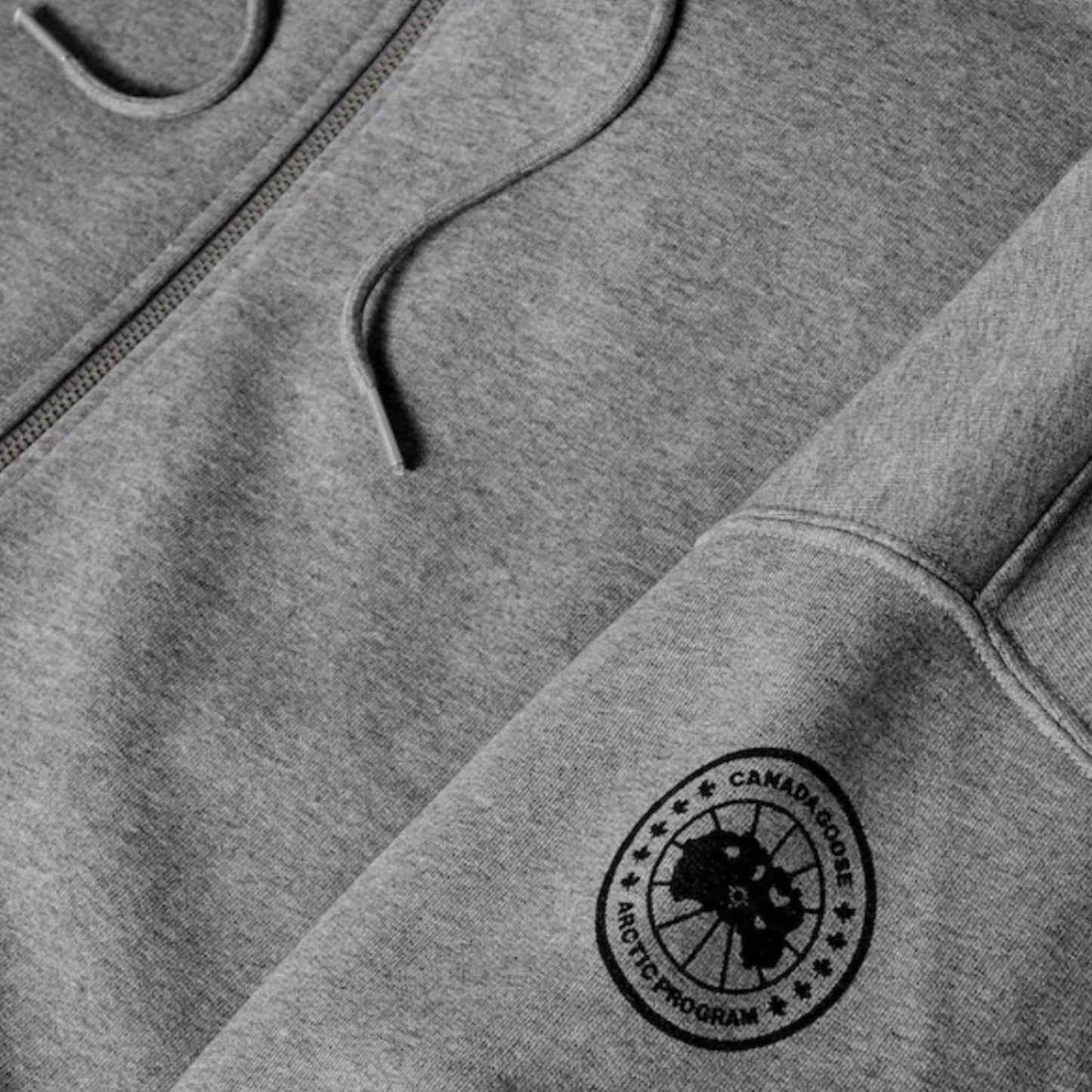 CANADA GOOSE ROVE FULL ZIP HOODED TRACKSUIT GREY