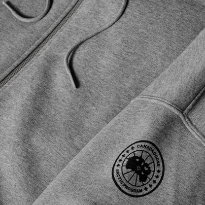 CANADA GOOSE ROVE FULL ZIP HOODED TRACKSUIT GREY