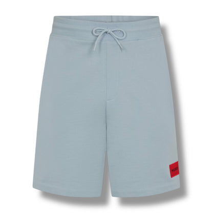 HUGO BOSS HUGO RED PATCH T-SHIRT & JERSEY SHORTS SET SKY BLUE