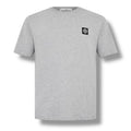 STONE ISLAND PATCH LOGO T-SHIRT GREY