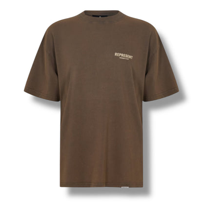REPRESENT OWNERS CLUB T-SHIRT ALMOND BROWN