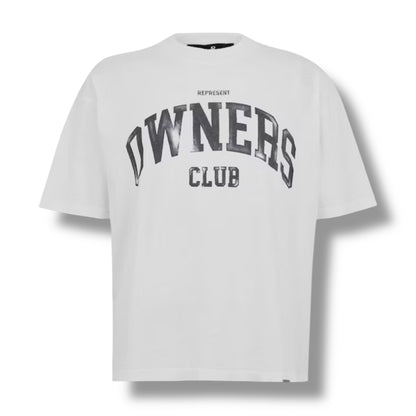 REPRESENT OWNERS CLUB BOLD T-SHIRT WHITE