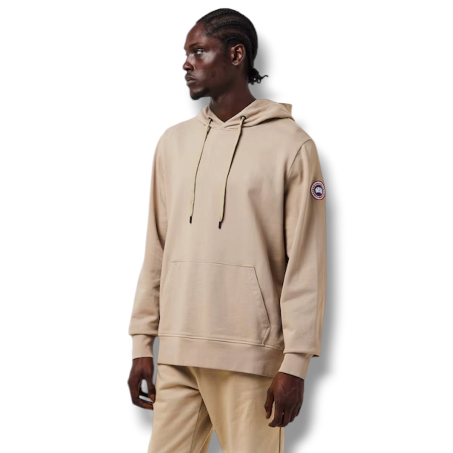 CANADA GOOSE HURON OTTH HOODED FULL TRACKSUIT BEIGE