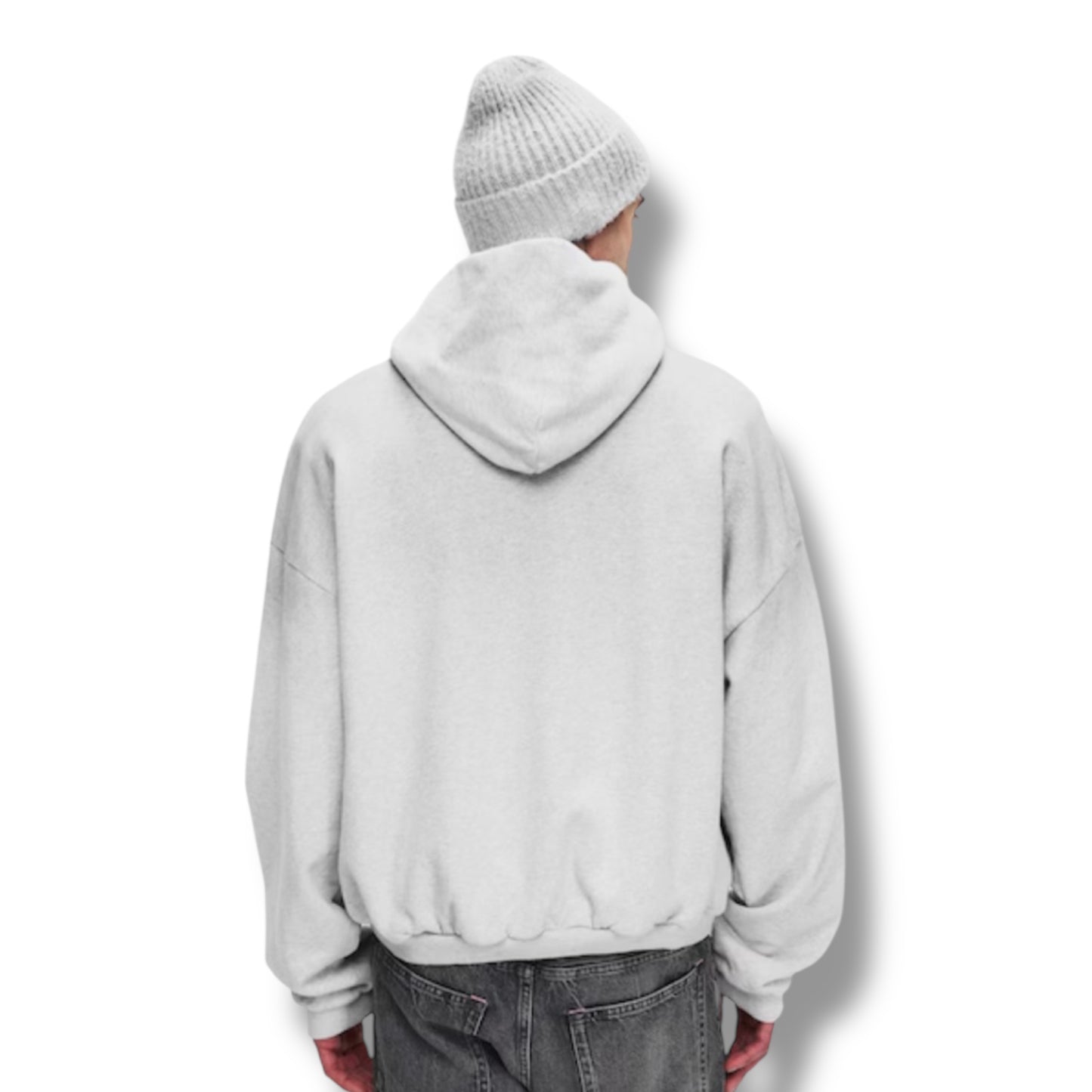REPRESENT OWNERS BOLD OTTH HOODIE LIGHT GREY
