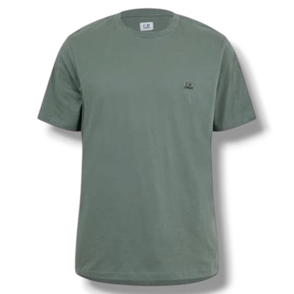 CP COMPANY SMALL LOGO T-SHIRT LAUREL GREEN