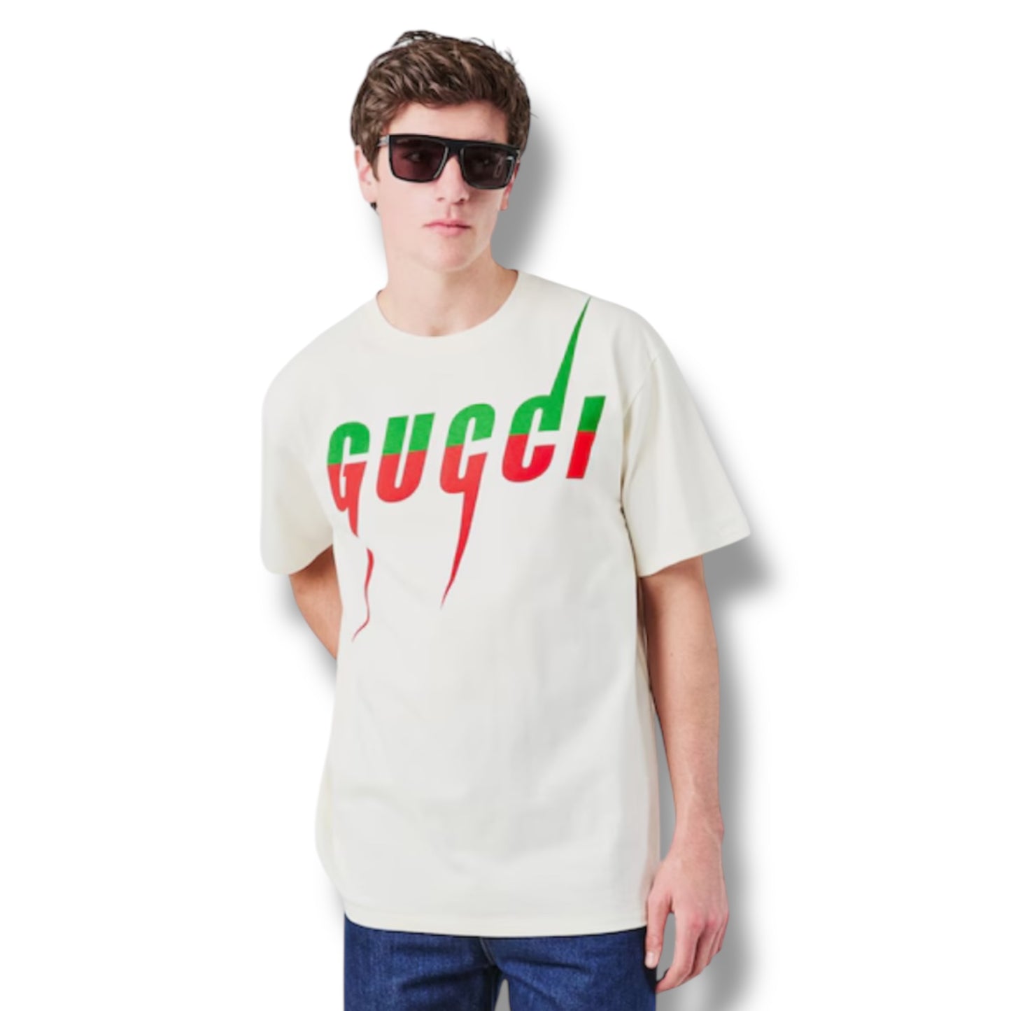 GUCCI BLADE T-SHIRT BEIGE