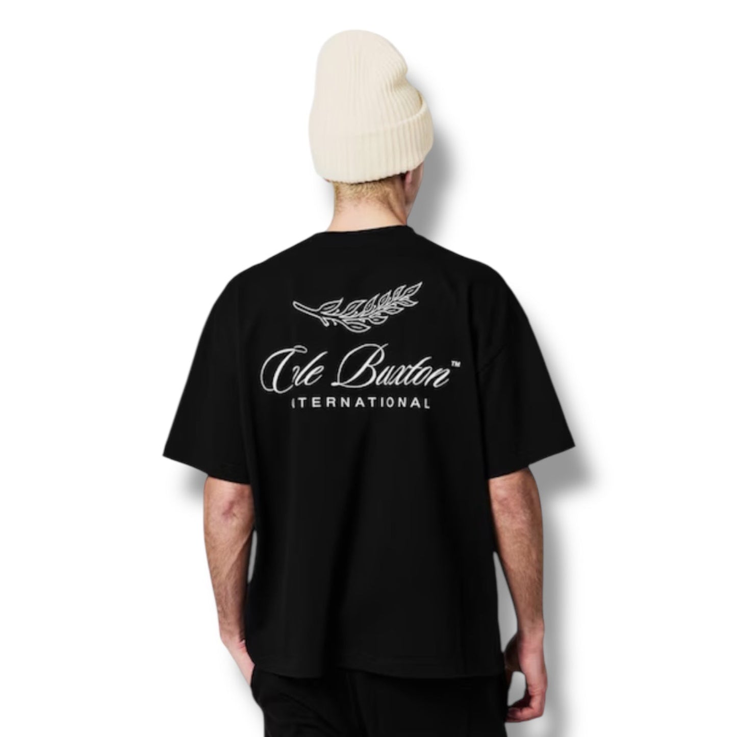 COLE BUXTON INTER LOGO T-SHIRT BLACK