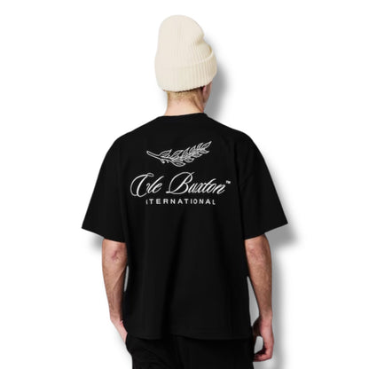 COLE BUXTON INTER LOGO T-SHIRT BLACK