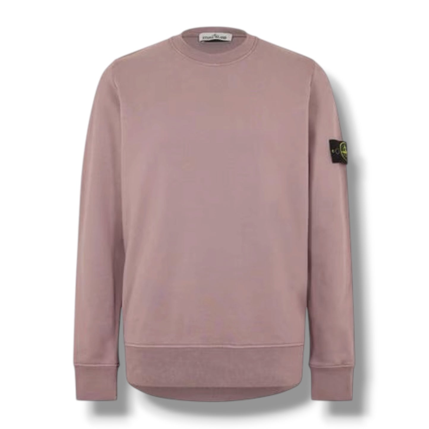 STONE ISLAND SWEATSHIRT & JERSEY SHORTS SET PURPLE
