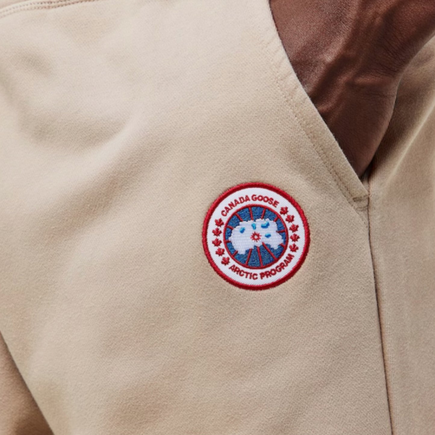 CANADA GOOSE HURON OTTH HOODED FULL TRACKSUIT BEIGE