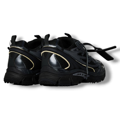 OFF WHITE BE RIGHT BACK TRAINERS BLACK
