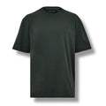 CANADA GOOSE EMBROIDERED BADGE LOGO T-SHIRT VOLCANO GREY
