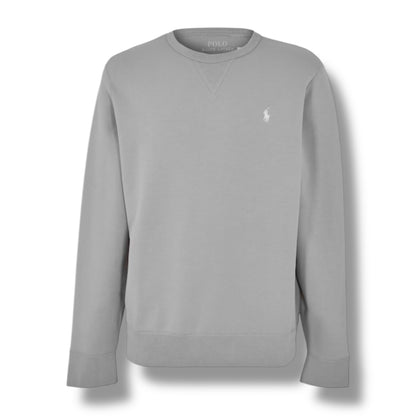 RALPH LAUREN TECH CREWNECK SWEATSHIRT SOFT GREY