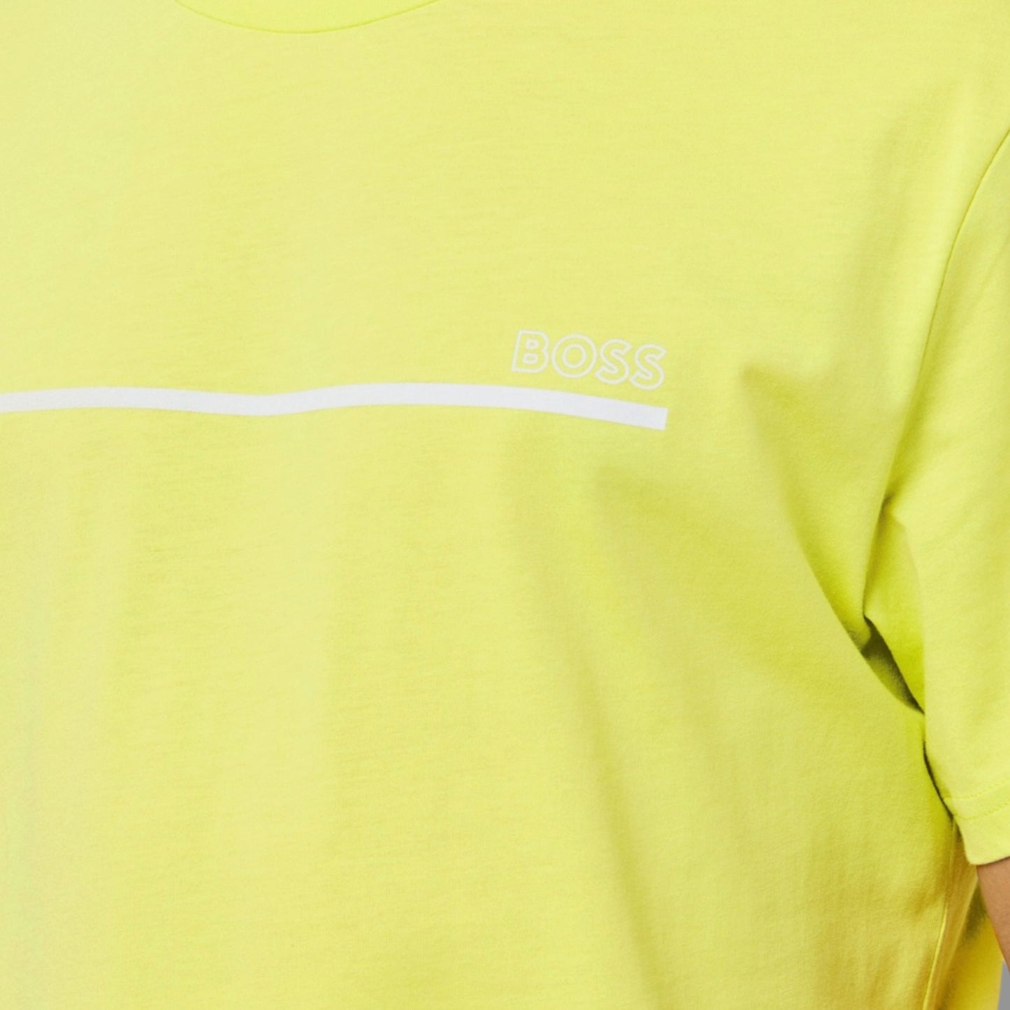 HUGO BOSS STORM T-SHIRT & SWIM SET LIME GREEN