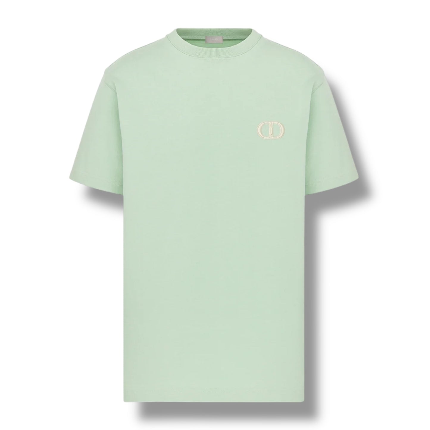 DIOR CD ICON LOGO T-SHIRT LIGHT GREEN