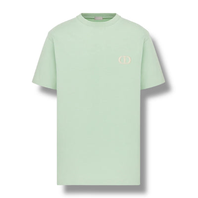 DIOR CD ICON LOGO T-SHIRT LIGHT GREEN