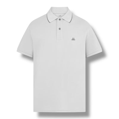 CP COMPANY POLO SHIRT WHITE