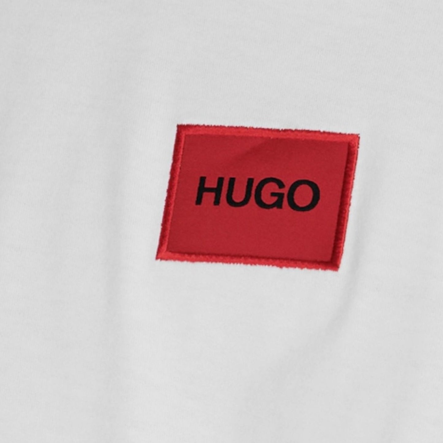 HUGO BOSS HUGO RED PATCH T-SHIRT & JERSEY SHORTS SET WHITE & ROYAL BLUE