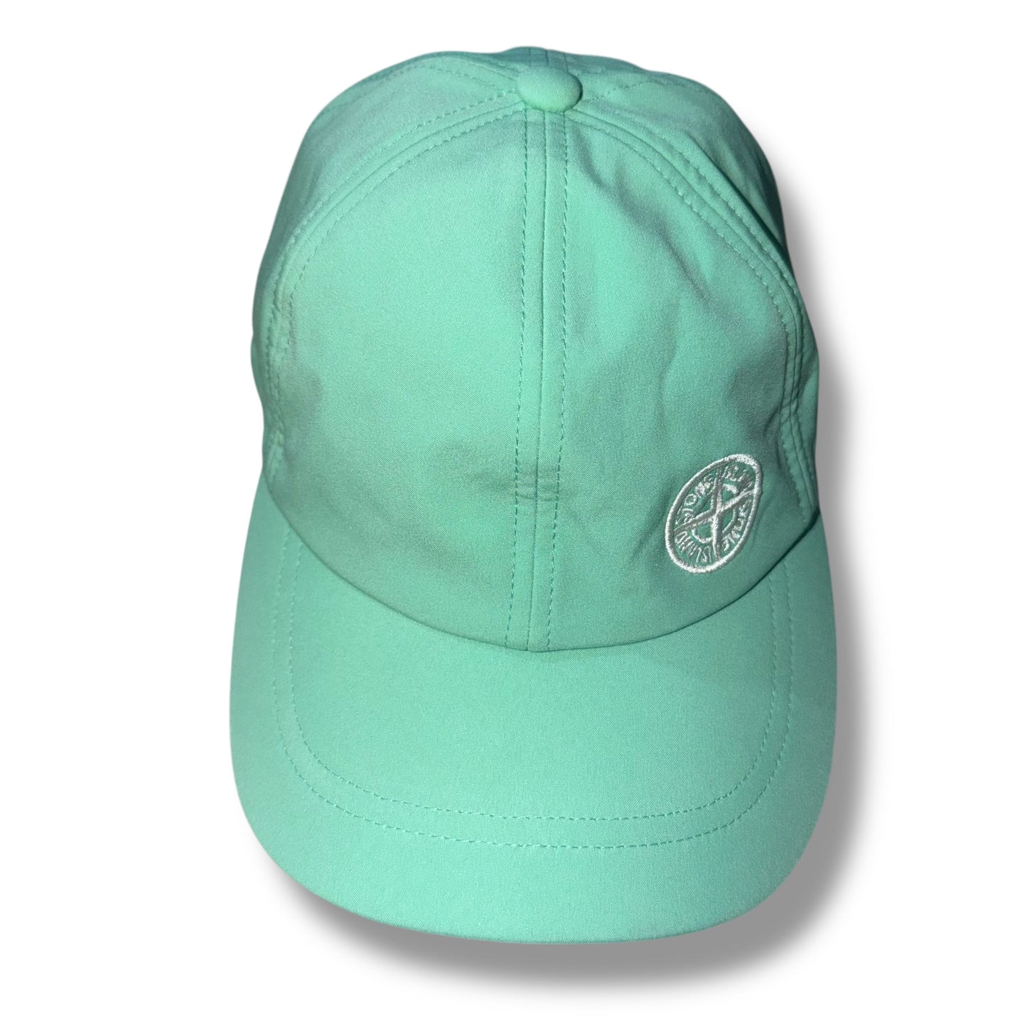 STONE ISLAND MARINA BASEBALL CAP MINT GREEN