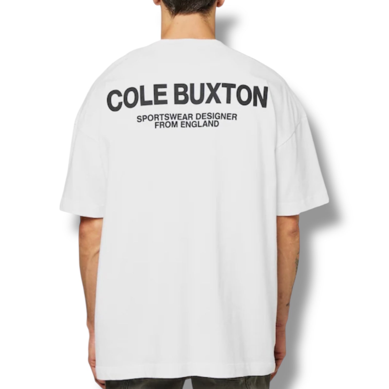 COLE BUXTON LOGO T-SHIRT WHITE
