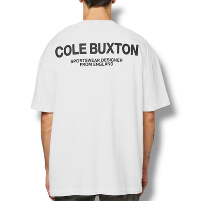 COLE BUXTON LOGO T-SHIRT WHITE