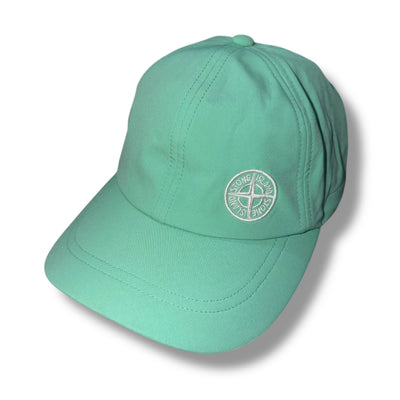 STONE ISLAND MARINA BASEBALL CAP MINT GREEN