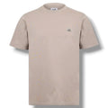 CP COMPANY SMALL LOGO T-SHIRT DOVE GREY