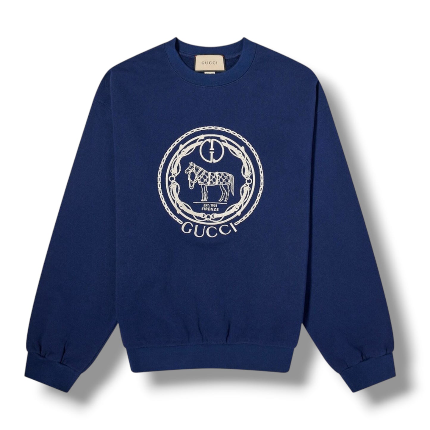 GUCCI PARADE SWEATSHIRT BLUE