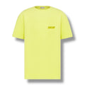 DIOR TOWELLING ICON LOGO T SHIRT YELLOW