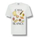 CASABLANCA PASTRIES T-SHIRT WHITE