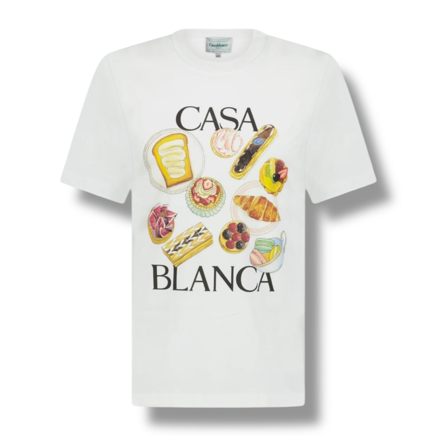 CASABLANCA PASTRIES T-SHIRT WHITE