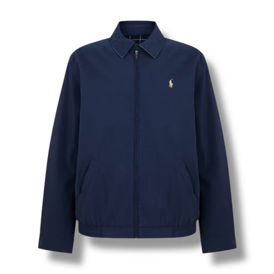 RALPH LAUREN HARRINGTON JACKET NAVY BLUE