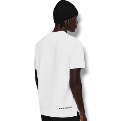 MONCLER GRENOBLE LOGO T-SHIRT WHITE
