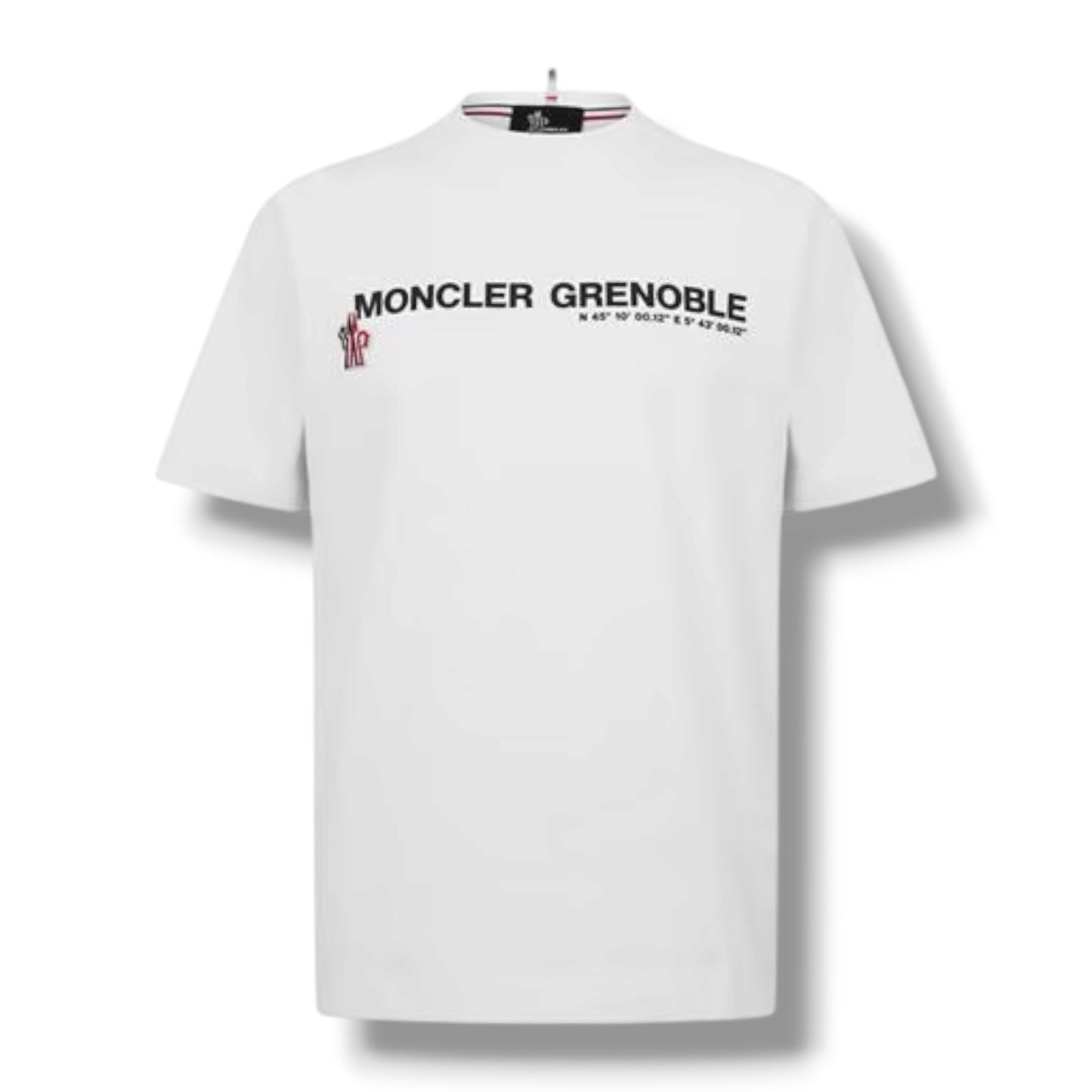 MONCLER GRENOBLE LOGO T-SHIRT WHITE