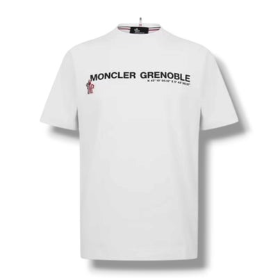 MONCLER GRENOBLE LOGO T-SHIRT WHITE