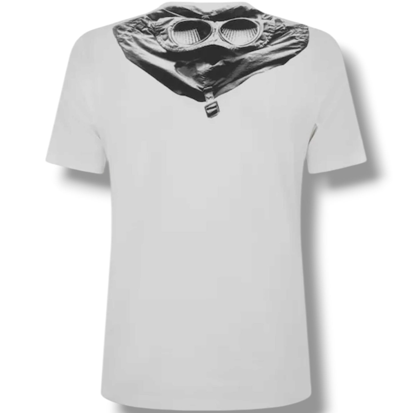 CP COMPANY GOGGLE BACK LOGO T-SHIRT WHITE
